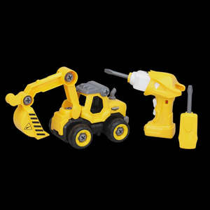 Excavators Trucks And Diggers: Remote Control Digger - SILVERLIT TOOKO BUILD MY FIRST DIGGER