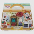 Sylvanian Families: Sylvanian Families Fashion Accessories Play Set Town Girl Tuxedo Cat