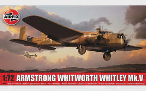 1 25 Model Kits: Airfix A08016 1:72 Armstrong Whitworth Whitley Mk.V