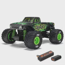 1/16 QUAKE GROM 4X4 RTR Brushed Monster Truck (Battery & Charger Included), Green by ARRMA
