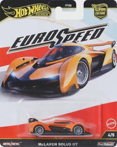 Hot Wheels 1:64 Premium Car Culture "Euro Speed" Mclaren Solus GT Diecast Car