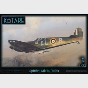 1 25 Model Kits: Kotare 1/32 Model Spitfire Mk.Ia