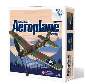 Kids Science 1: P-40 Warhawk Rubber Band Aeroplane