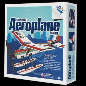 Playsteam Rubber Band Airplane Science - Beaver