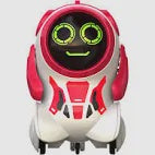 Silverlit Toys: PORTABLE ROBOT YCOO Silverlit: Pokibot Round (Red)