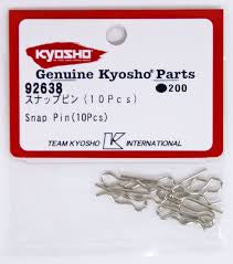 R C Parts: kyosho 92638 Snap Pins (10)