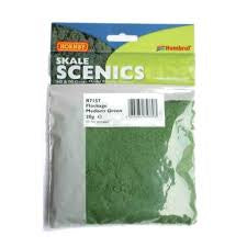 Hornby Skale Scenics R7157 Flockage Medium Green 20g