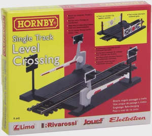Trains Train Accessories: Hornby Single Track Level Crossing