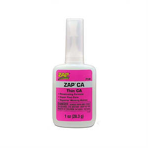Paints And Adhesives: ZAP PT-08 ZAP Thin CA - 1 oz (28.3 g)
