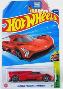 Toys: 2025 Hot Wheels HW EXOTICS Cadillac Project GTP Hypercar #99 (Red)