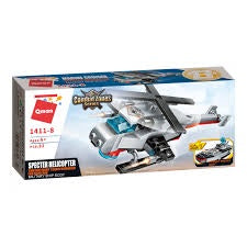 Toys: qman- marine cruiser - specter helicopter 8/8