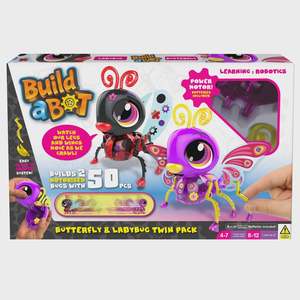 Colorific Build A Bot Butterfly & Ladybug Twin Pack