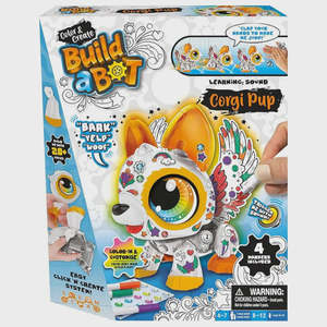 Build A Bot - Colour & Create Corgi Pup