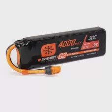 Rc Accessories 1: 4000mAh 3S 11.1V Smart G2 LiPo Battery 30C; IC3 by Spektrum