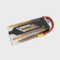 Rc Accessories 1: Gens ace Advanced 10000mAh 15.2V 100C 4S2P HardCase Lipo Battery Pack 61# with EC5 Plug