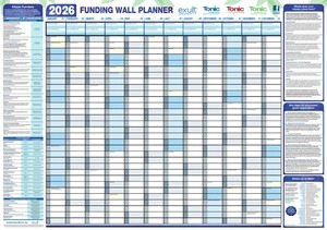 Products: 2026 Funding Wall Planner – includes FREE postage and packaging