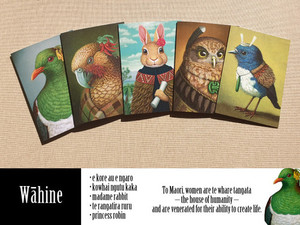 Wāhine Card Set Eyeball Kicks
