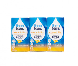 Products: TheraTears Nutrition for Dry Eye with Omega-3 (3-pack) - Eye Care Solutions