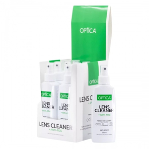 Products: Optica Lens Cleaner + Anti-Fog Spray - 200ml - Eye Care Solutions