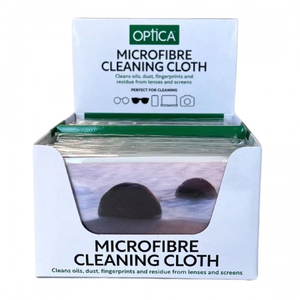 Products: Optica Microfibre Cleaning Cloth - Eye Care Solutions