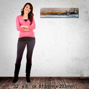 Canvas: Panoramic Canvas: 813mm x 203mm (32″x8″)