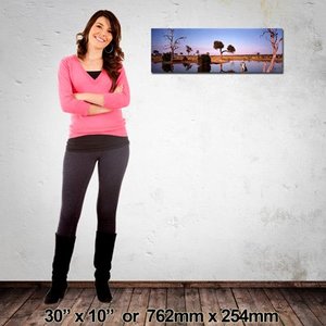 Canvas: Panoramic Canvas: 762mm x 254mm (30″x10″)