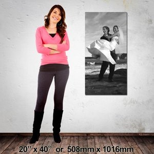 Canvas: Portrait Canvas: 508mm x 1016mm (20″x40″)