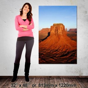 Canvas: Portrait Canvas: 813mm x 1220mm (32″x48″)