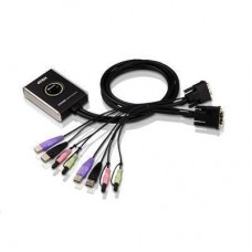 ATEN CS682 2-Port USB 2.0 DVI Cable Cable KVM Switch - One DVI video console con&hellip;