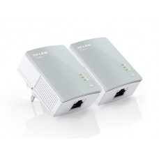 TP-LINK TL-PA411-KIT AV500 Mini Powerline Adapter Starter Kit Up to 500Mbps