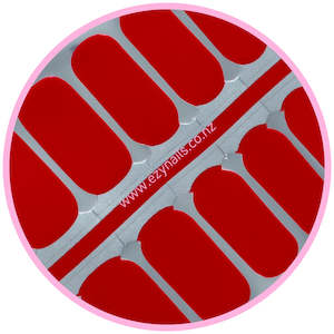 Romance: Fiery Red Nailwraps to Ignite Your Look!