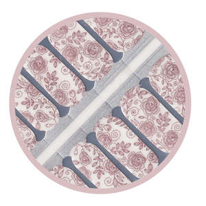 Rose Shimmer Nailwraps