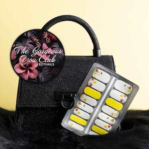 Floral: Sunshine Blossom Nailwraps