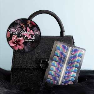 Summer: Magical Rainbow Sky Nailwraps