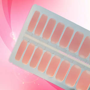 Solid: Rosé All Day Blush Nail Wraps – Peel & Stick Gradient Nails