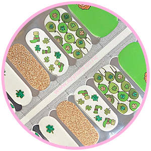 Themes: 🍀 Shamrock Shuffle Nailwraps 🍀