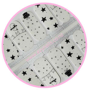 Themes: Starry Snowman Christmas Overlay Nailwraps