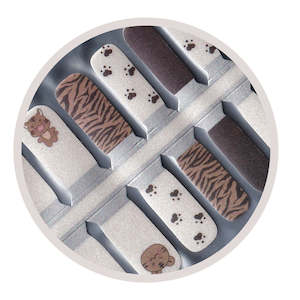 Kid Nailwraps: Child Size Wild Paws and Tiger Nailwraps