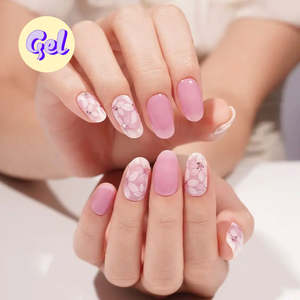 Romance: Korean Blossom Gel Pink Nailwraps