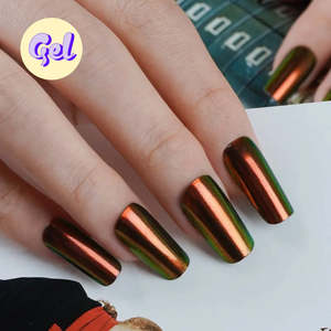 Solid: Aurora Ruby Red Gel Nail Wraps