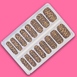 Beautiful Creatures: Wild Thing Leopard Print - Nailwraps