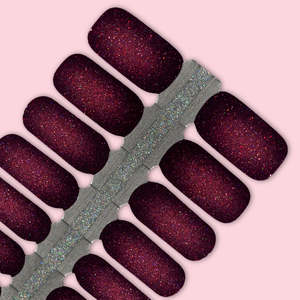 Merlot Magic Nailwraps 🍷✨