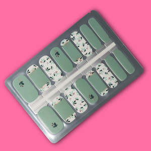 Christmas Mistletoe Nailwraps