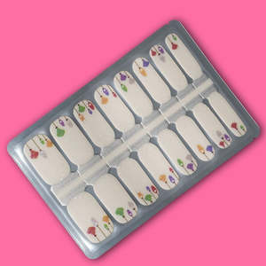 Themes: Twinkle Lights Nailwraps