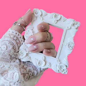 Romance: Blushing Hearts Nailwraps 💕 Soft Romance