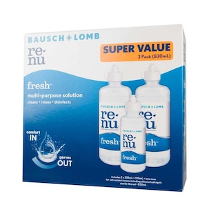 Products: Renu Fresh 830ml Savings Pack - Ezyvision.co.nz