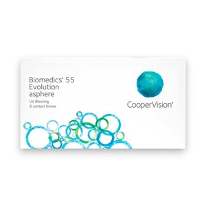 Products: Biomedics 55 Evolution Monthly Contact Lenses – 6 Pack Ezyvision.co.nz