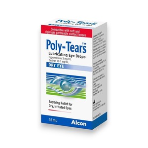 Products: Poly-Tears Lubricating Eye Drops – 15ml Ezyvision.co.nz