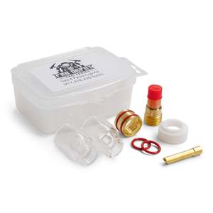 Tig Welding Cup Kits: Size 8 Pyrex Glass Gas Lens Cup Kit