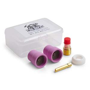 Size 12 Gas Lens Cup Kit (#17 , #18 or #26 torch)
